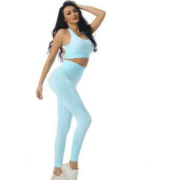 Stylish 3pcs Seamless Workout Sets for Women