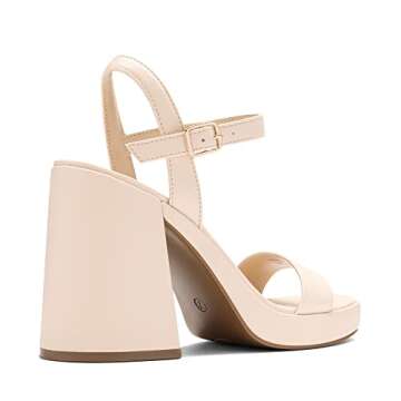 Chic DREAM PAIRS Block Platform Heels for Every Occasion