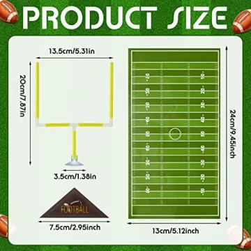 Mini Flick Football Game Set Desktop Sports Fun Gift