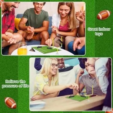 Mini Flick Football Game Set Desktop Sports Fun Gift