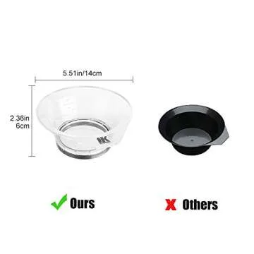 Balayage Hair Dye Kit - 8 PCS Complete Color Set