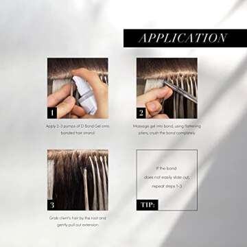 X10 Pro-Tools D Bond Gel Remover by The Hair Shop, Keratin Glue Fusion Pre Bonded U Tip, K Tip Adhesive Remover For Super Or Regular Keratip, For Keratin Glue, Tape-Ins and Shrinkies (4 oz Bottle)