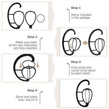 Dreamlover Hanging Wig Stand for Your Beautiful Wigs