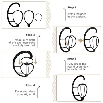 Dreamlover Hanging Wig Stand for Your Beautiful Wigs