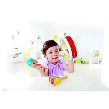 Hape Junior Percussion Set for Toddlers - Fun and Safe