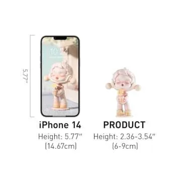 POP MART Skullpanda Warmth Series, Skullpanda Blind Box Figures, Random Design Action Figures Collectible Toys Home Decorations, Single Box