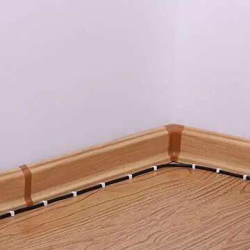 Darller 200 Pack Nail in Cable Clips for Cat6 Cables - White