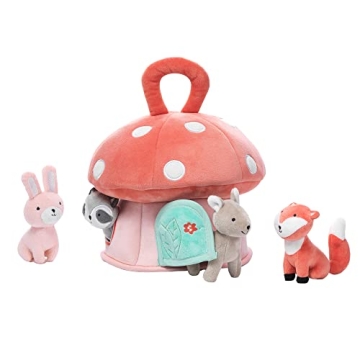 Lambs & Ivy Plush Mushroom House for Kids Adventure
