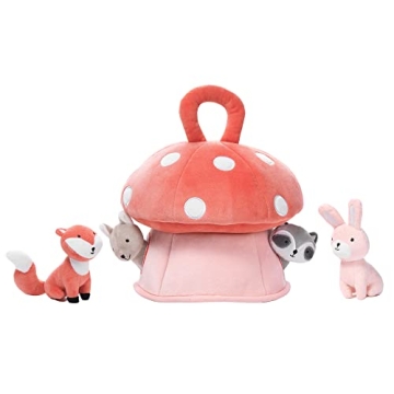 Lambs & Ivy Plush Mushroom House for Kids Adventure