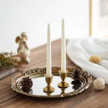Romadedi Vintage Candlestick Candle Holders Set of 6
