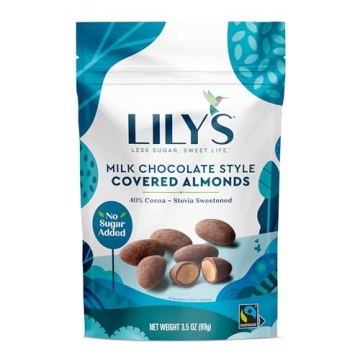 LILY'S Sugar-Free Milk Chocolate Covered Almonds