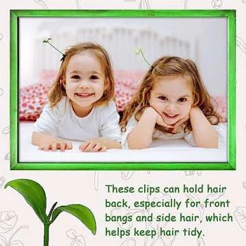 30Pcs Bean Sprout Hair Clips Set, Cute Green Plant Hair Barrettes for Women, Girls, and Kids, Funny Grass Hairpins for School, Parties, and Everyday Wear