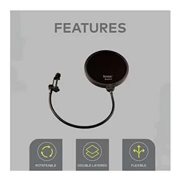 BLUE Yeti Slate USB Microphone Bundle with Headphones and Filter