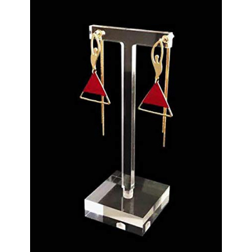 Clear Acrylic Jewelry Display Stands for Earrings 3PC Set