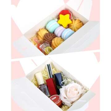 Moretoes White Party Favor Treat Boxes for Every Celebration