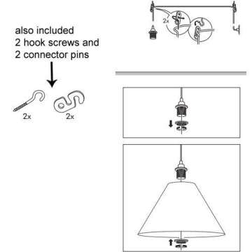 Wallniture Fiore 15 Feet Lighting Cord Set for Home Decor