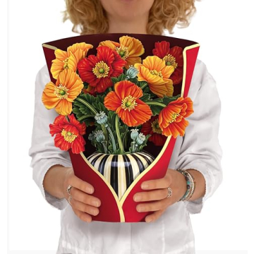 Freshcut Paper 3D Flower Bouquet Popup Cards - 12"