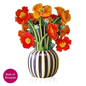 3D Flower Bouquet Popup Cards for All Occasions