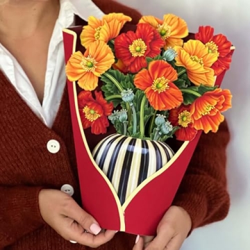 3D Flower Bouquet Popup Cards for All Occasions