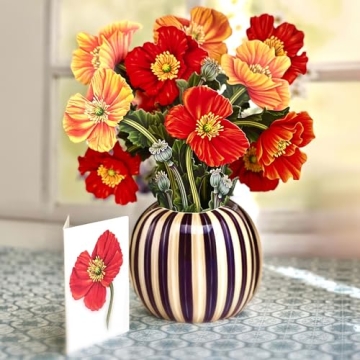 3D Flower Bouquet Popup Cards for All Occasions