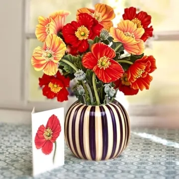 3D Flower Bouquet Popup Cards for All Occasions