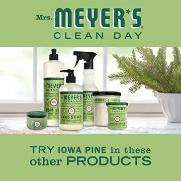 MRS. MEYER'S CLEAN DAY Multi-Surface Cleaner Spray, Cruelty Free Formula, Iowa Pine, 16 fl. Oz (Pack of 3)