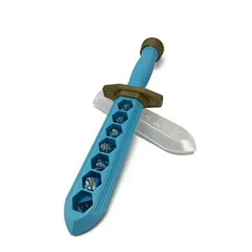 Custom Sword Dagger Dice Holder with D20 Dice Set Included