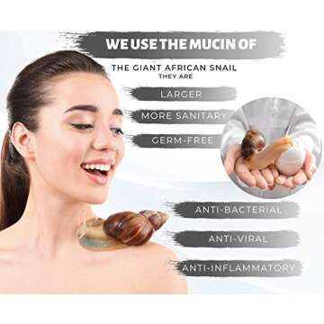 Collagen Snail Under Eye Mask - Cooling Eye Gel Treatment Mask Under Eye Patches for Dark Circles Puffiness Bags Fine Lines Anti-Wrinkle Anti-Aging Pads by SkinQin (15 Pairs)