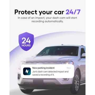 Nexar Pro Dual Dash Cam with Free App & Cloud Storage