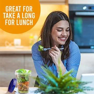 Freezer Soup Food Storage Containers 32 Oz - 10 Pack