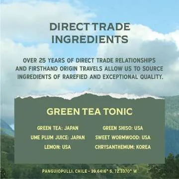 Rishi Tea Sparkling Green Tea - Organic & Unsweetened