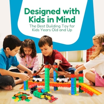 BEBLOX Building Blocks | 500-Piece Creative Toy Set