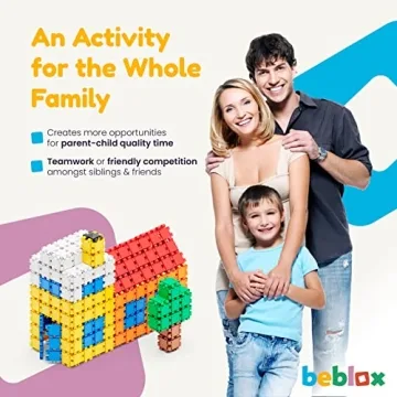 BEBLOX Building Blocks | 500-Piece Creative Toy Set
