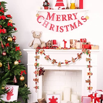 Spiareal Gingerbread Christmas Garland 8.86 ft