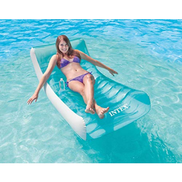 Intex Rockin' Inflatable Lounge for Comfort on Water
