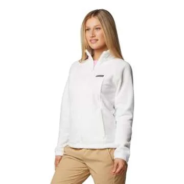 Columbia Women's Benton Springs Full Zip, Sea Salt, X-Large