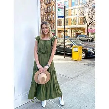 Elegant PRETTYGARDEN Summer Bohemian Maxi Dress for Women