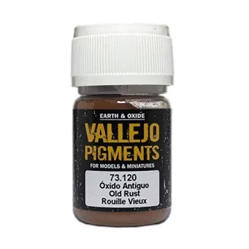 Vallejo Earth and Oxide Pigments in Old Rust 30ml