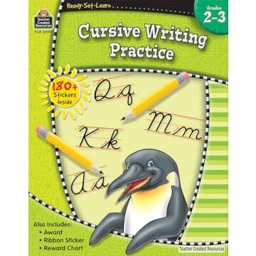 Ready•Set•Learn: Cursive Writing Practice Workbook for Grades 2-3