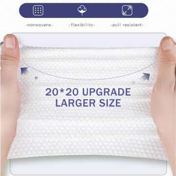 Ultra Soft & Eco-Friendly Disposable Face Clean Towels