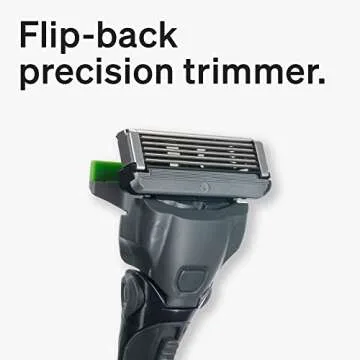 Schick Hydro 5 Sense Sensitive Skin Razor with Shock Absorb Technology for Men, 1 Handle with 2 Refills