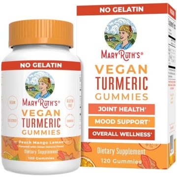 MaryRuth's Vegan Turmeric Gummies for Joint Support and Wellness