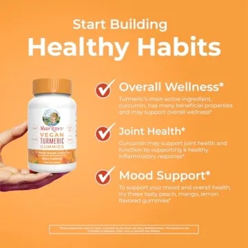 MaryRuth's Vegan Turmeric Gummies for Joint Support and Wellness