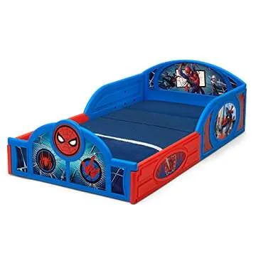 Delta Children Spider-Man Sleep and Play Toddler Bed