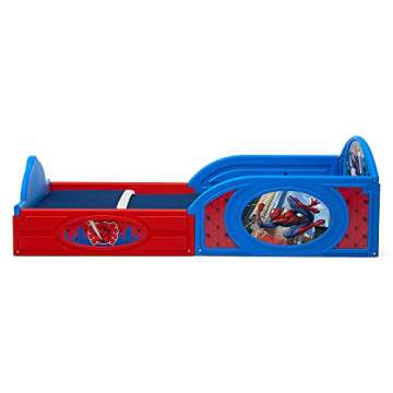 Delta Children Spider-Man Sleep and Play Toddler Bed