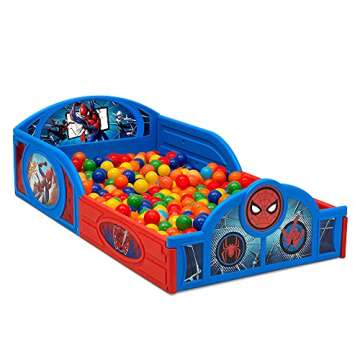 Delta Children Spider-Man Sleep and Play Toddler Bed