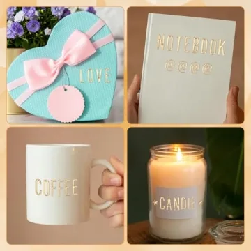 Gold Puffy Letter and Number Stickers for Creative Crafts