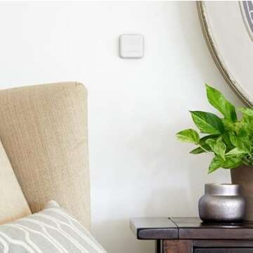 Honeywell Home RCHTSENSOR-1PK, Smart Room Sensor works with T9/T10 WIFI Smart Thermostats