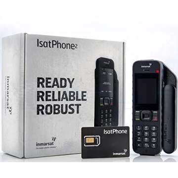 IsatPhone 2.1 Satellite Phone - Global Coverage, Durable Design