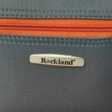 Rockland Expandable Softside Luggage Set, Charcoal